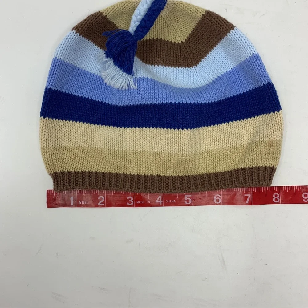 Hanna Andersson‎ striped knit hat small
